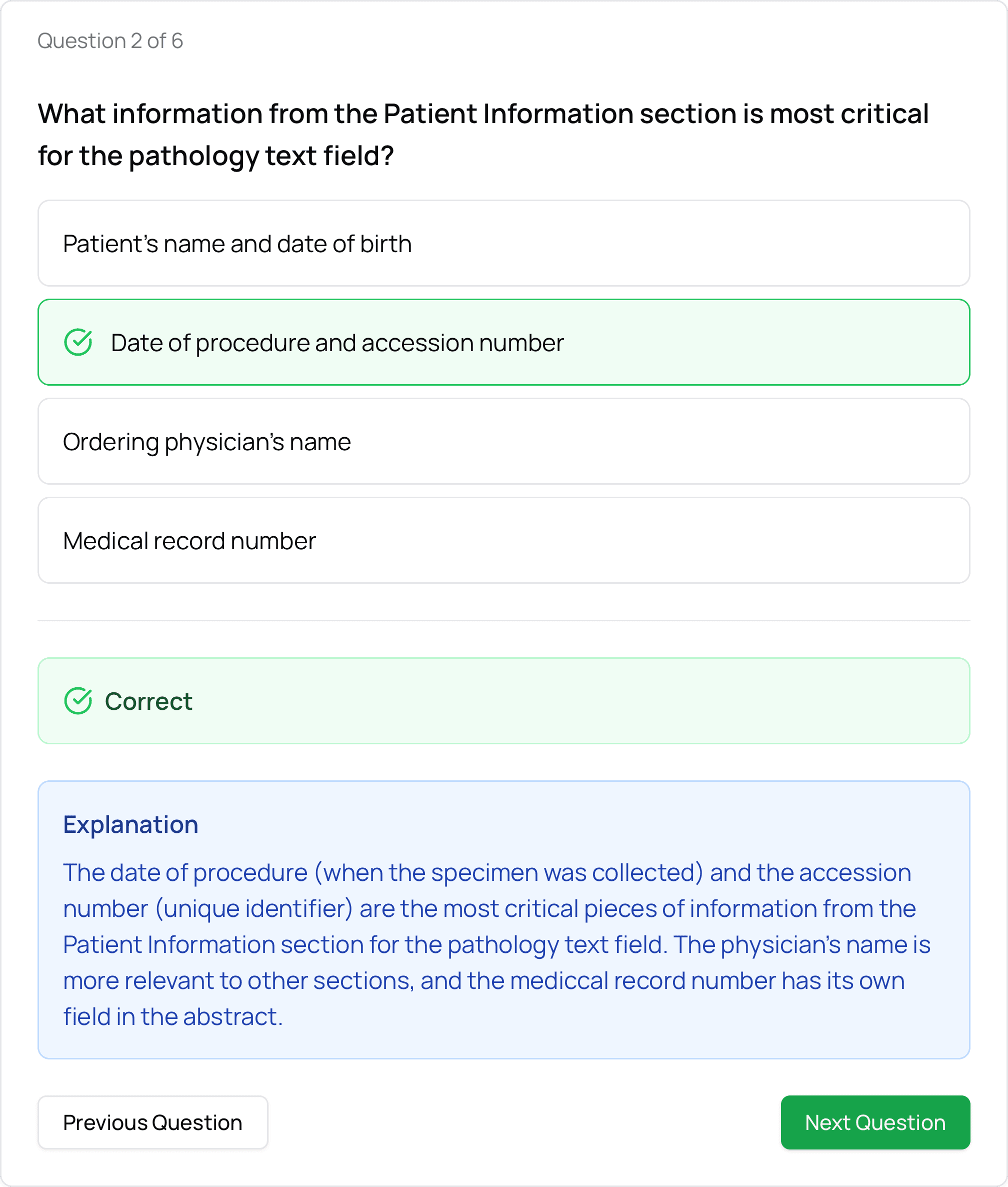 Quiz Question